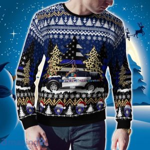 Cornelius Police Department Christmas AOP Ugly Sweater Holiday Sweater Gift Product Photo 2