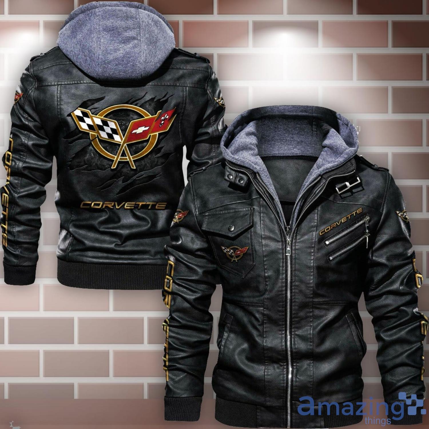 Corvette leather sale jacket