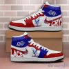 Crystal Palace Premier League 2324 Personalized Name Air Jordan Hightop Shoes Men And Women
