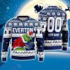 Custom Name And Number EPL Everton Grinch Ugly Christmas Sweater All Over Print Trending Sweater For Fan