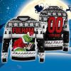 Custom Name And Number EPL Fulham Grinch Ugly Christmas Sweater All Over Print Trending Sweater For Fan
