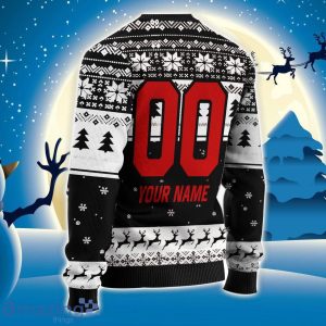 Custom Name And Number EPL Fulham Grinch Ugly Christmas Sweater All Over Print Trending Sweater For Fan Product Photo 3
