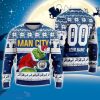 Custom Name And Number EPL Man City Grinch Ugly Christmas Sweater All Over Print Trending Sweater For Fan