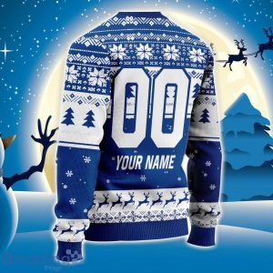 Custom Name And Number EPL Man City Grinch Ugly Christmas Sweater All Over Print Trending Sweater For Fan Product Photo 3