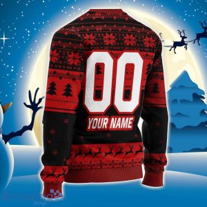 Custom Name And Number EPL Sheff UTD Grinch Ugly Christmas Sweater All Over Print Trending Sweater For Fan Product Photo 3