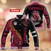 Custom Name For Fans Arizona Cardinals NFL Baseball Jacket Best Gift