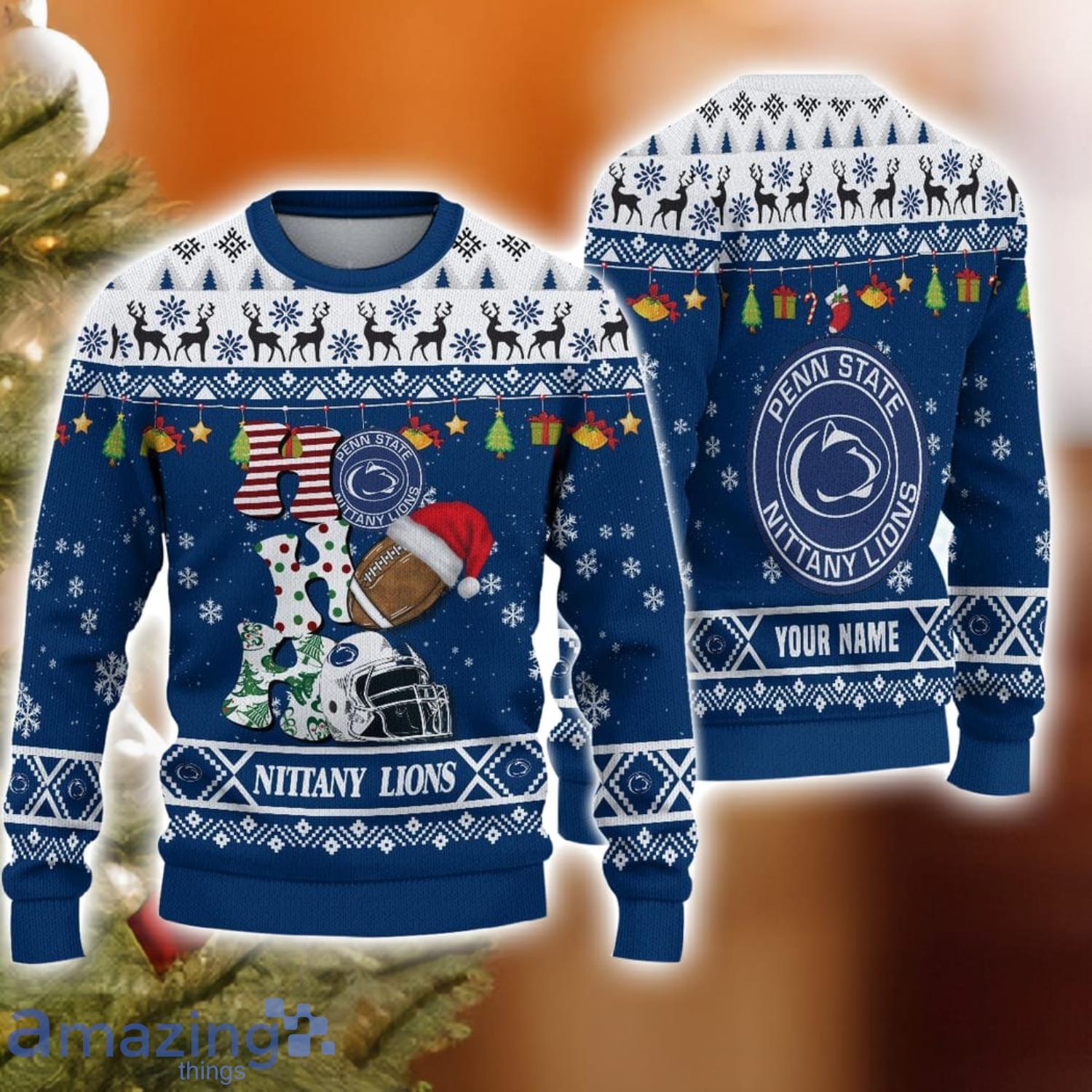 Penn state 2024 ugly christmas sweater