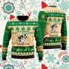 Custom Name Funny Spotted Cow Beer Ugly Christmas Sweater Style Gift For Men And Women