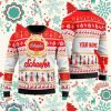 Custom Name Schaefer Beer Ugly Christmas Sweater Style Gift For Men And Women
