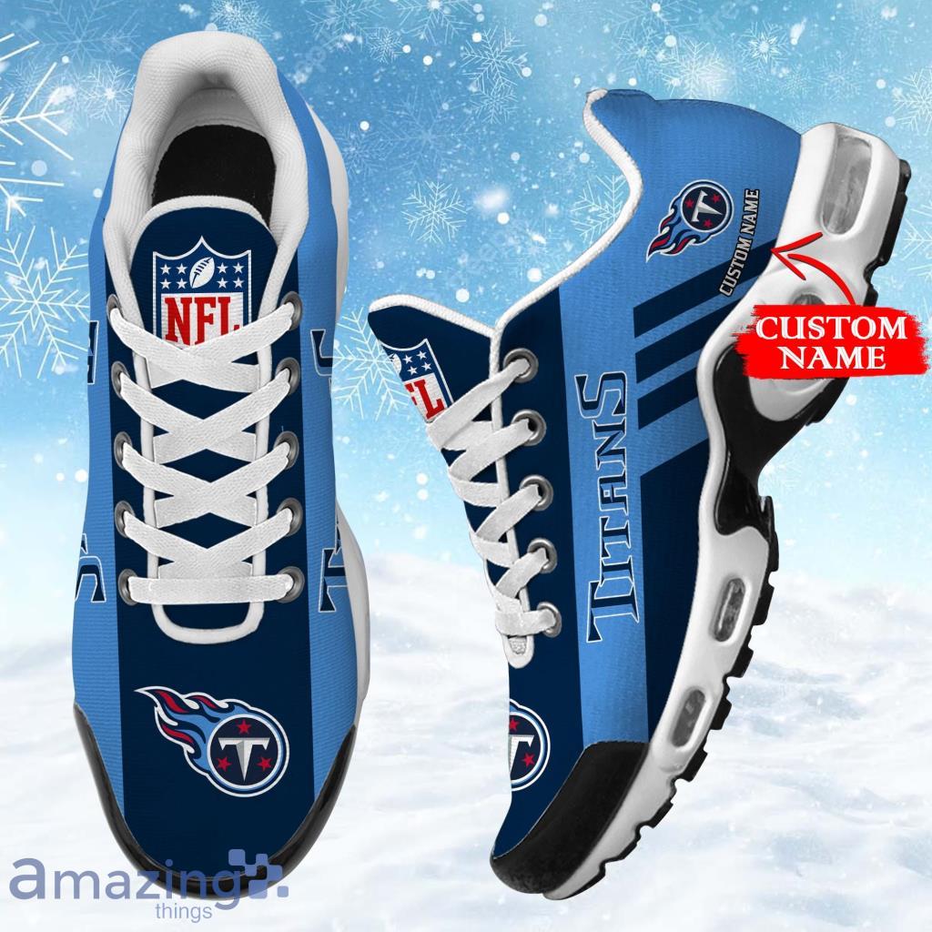 Custom Name NFL Teams Tennessee Titans Max Soul Shoes Special Gift -  YesItCustom