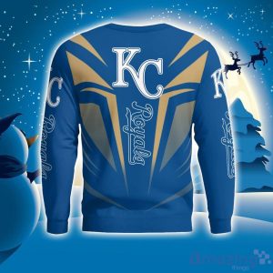 Cute Cool Like Kansas City Royals Fan Bart Simpson Dab Ugly Christmas Sweater image Cute Cool Like Kansas City Royals Fan Bart Simpson Dab Ugly Christmas Sweater Product Photo 4