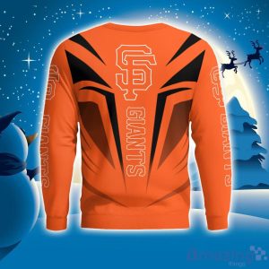 Cute Cool Like San Francisco Giants Fan Bart Simpson Dab Ugly Christmas Sweater Product Photo 4