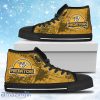 Cute Jurassic Park Nashville Predators High Top Shoes Gift For Big Fans