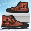 Cute Jurassic Park Philadelphia Flyers High Top Shoes Gift For Big Fans