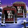 Cute Raccoon Santa Ho Ho Ho Unisex Ugly Christmas Sweater