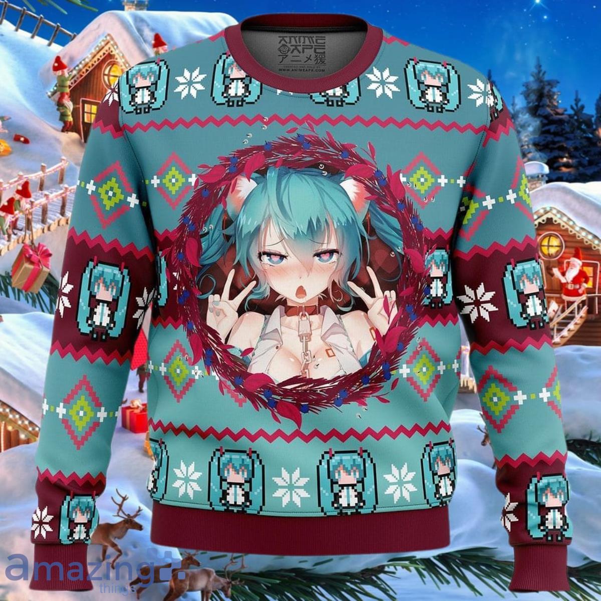 Going Merry Christmas One Piece Ugly Christmas Sweater - Anime Ape