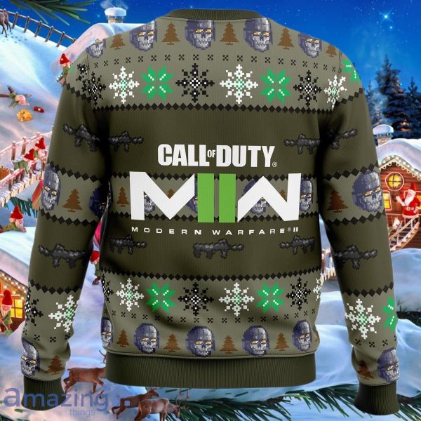 Cute Xmas Ugly Sweater COD Modern Warfare Ugly Christmas Sweater