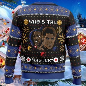 Cute Xmas Ugly Sweater Whose The Master Ugly Christmas Sweater Best Gift For Men And Women Product Photo 2