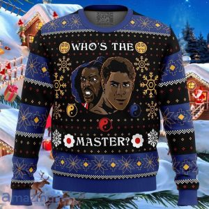Cute Xmas Ugly Sweater Whose The Master Ugly Christmas Sweater Best Gift For Men And Women Product Photo 1