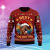 Dachshund Best Dog Mom Ugly Christmas Sweater Style Gift For Men And Women