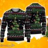 Dachshund Christmas Tree Ugly Knitted Christmas Sweater