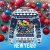 Dallas Cowboys Baby Yoda Star Wars Christmas Gift 3D Ugly Christmas Sweater Christmas Holiday Family Gift