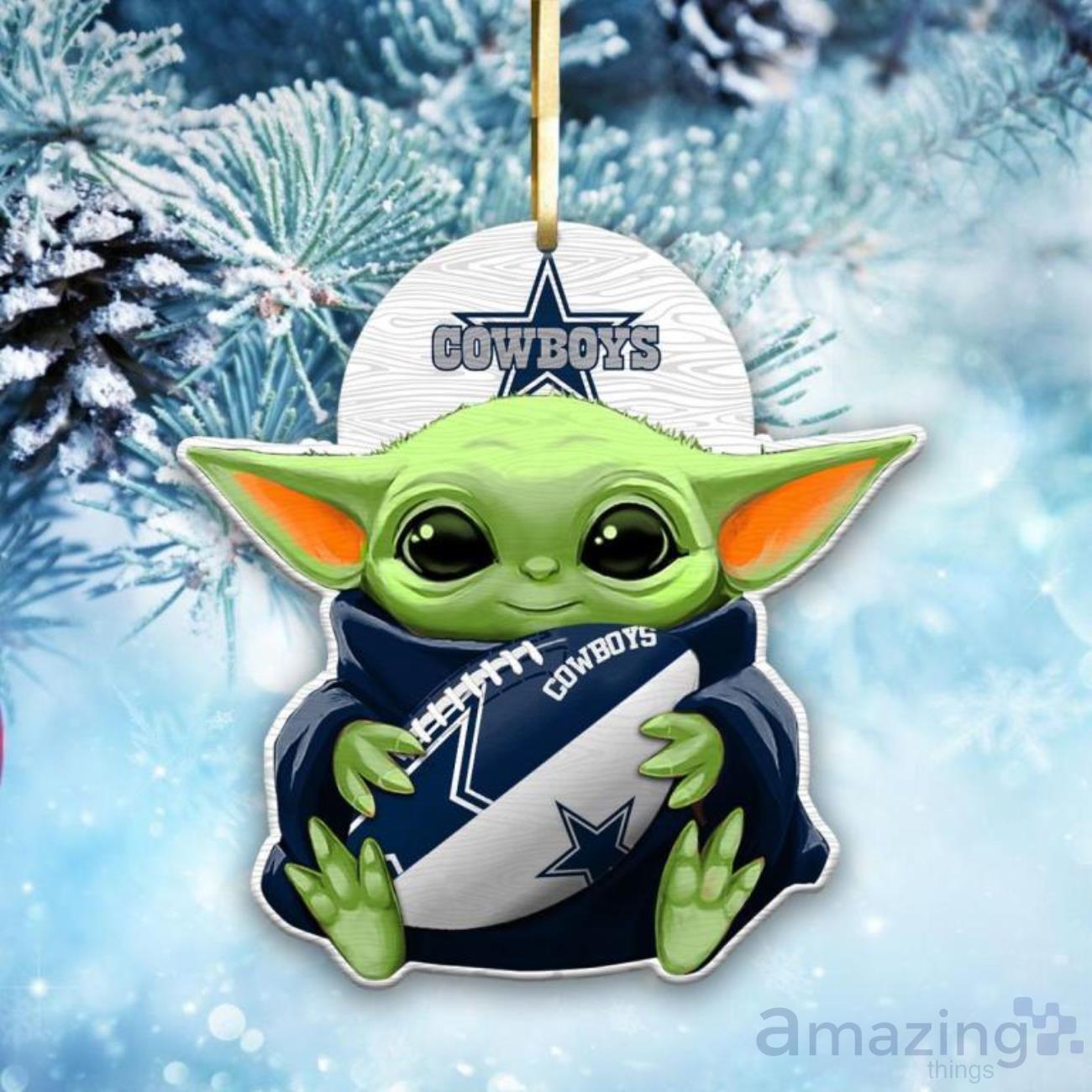 Dallas Cowboys Christmas Ornament For This Season image Dallas Cowboys Christmas Ornament For This Season Product Photo 1