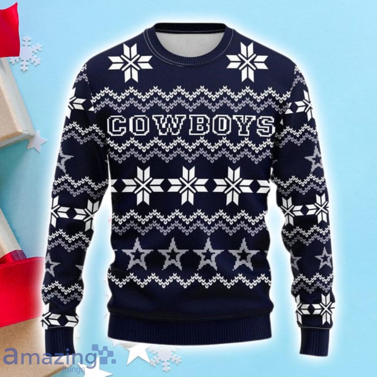 Cowboys Xmas Sweater Unique Dallas Cowboys Gifts For Him - Personalized  Gifts: Family, Sports, Occasions, Trending