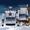 Dallas Cowboys Football Team Reindeer Cowboys Light Ugly Christmas Sweater Unique Gift