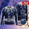 Dallas Cowboys NFL Football Custom Name Ugly Christmas Sweater