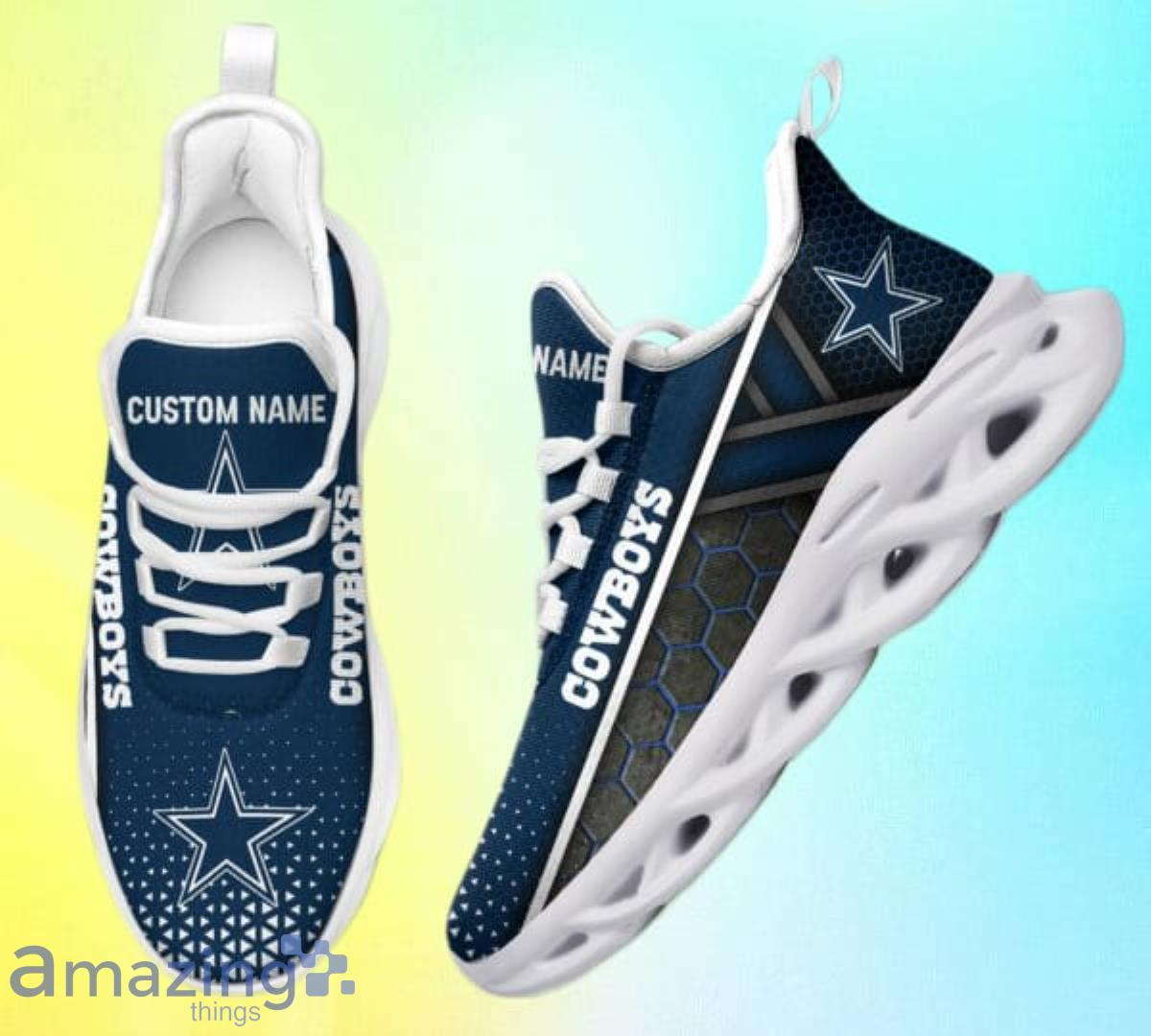 Dallas Cowboys Personalized Name Clunky Sneakers Special Gifts For Fans