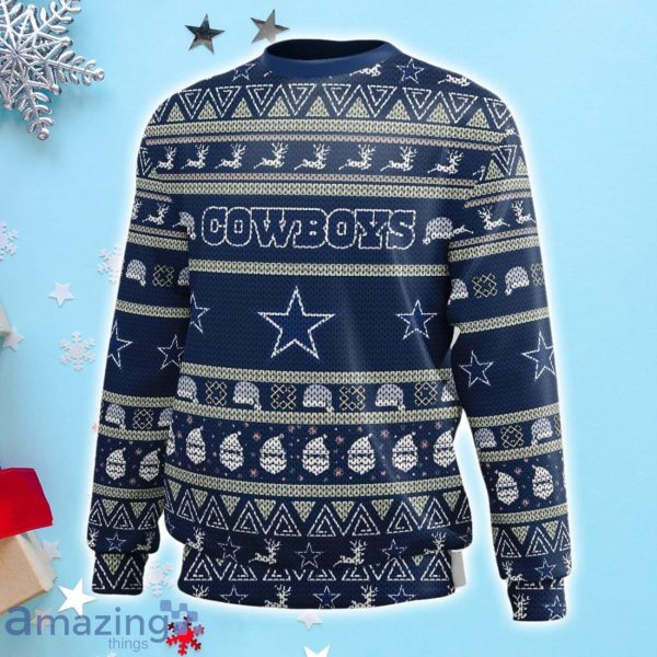 Reindeer Cat Dallas Cowboys Merry Christmas Shirt