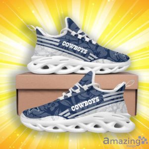 Dallas Cowboys Tropical Flowers Max Soul Shoes Product Photo 2