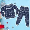 Dallas Cowboys Ugly Christmas Raglan Pajamas Set