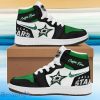 Dallas Stars Air Jordan Hightop Shoes Custom Name For Big Fans
