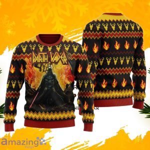 Darth Vader Rock Style Ugly Christmas Sweater For Men And Women Product Photo 2