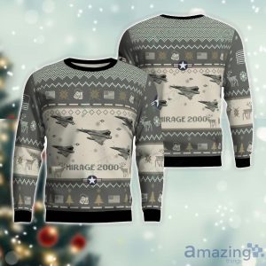 Dassault Mirage 2000 Ugly Christmas Sweater Veteran Christmas Gift Sweater Product Photo 1