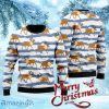 Deer Walking On The Snow Ugly Christmas Sweater Gift Knitting Sweater