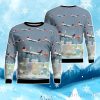 Delta Air Lines Airbus A220-300 Ugly Christmas Sweater
