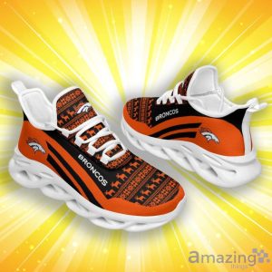 Denver Broncos Christmas Pattern Max Soul Shoes Product Photo 2