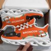 Denver Broncos Christmas Pattern Print Special Style Max Soul Shoes