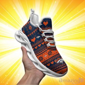 Denver Broncos Christmas Patterns Max Soul Shoes Product Photo 2