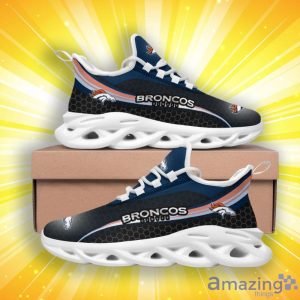 Denver Broncos Honeycomb Pattern Max Soul Shoes Product Photo 2