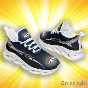 Denver Broncos Honeycomb Pattern Max Soul Shoes Product Photo 1