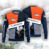 Denver Broncos Skull Pattern Hot Trending Ugly Sweater For Fans