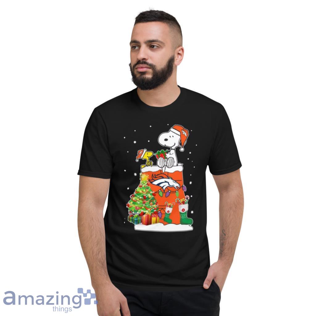 Denver Broncos Snoopy & Woodstock Christmas Shirt image Denver Broncos Snoopy & Woodstock Christmas Shirt Product Photo 5