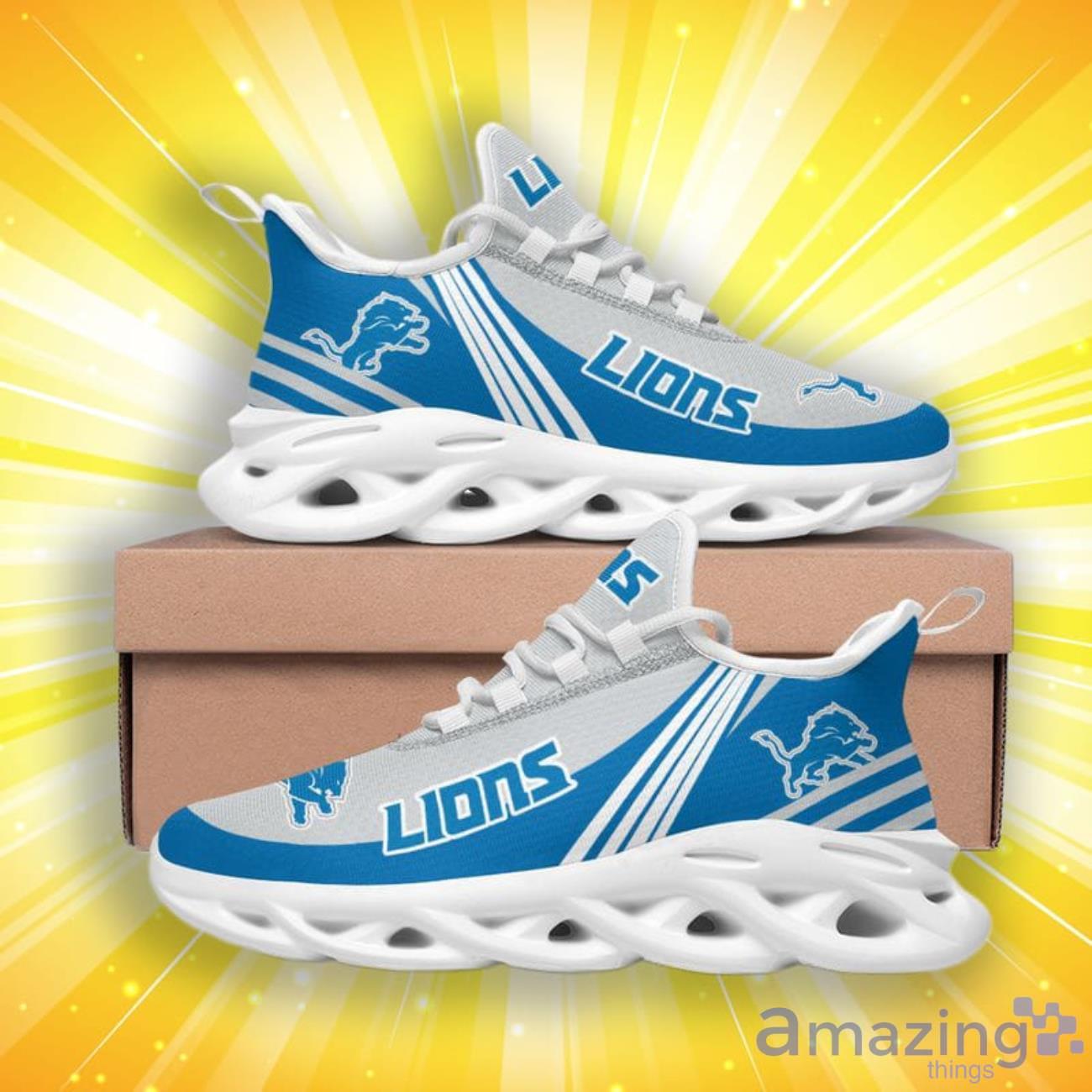 Detroit Lions Basic Max Soul Shoes image Detroit Lions Basic Max Soul Shoes Product Photo 2