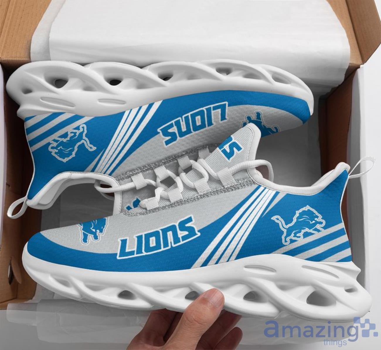 Detroit Lions Basic Max Soul Shoes image Detroit Lions Basic Max Soul Shoes Product Photo 1