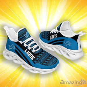 Detroit Lions Christmas Pattern Max Soul Shoes Product Photo 2