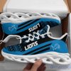 Detroit Lions Christmas Pattern Max Soul Shoes